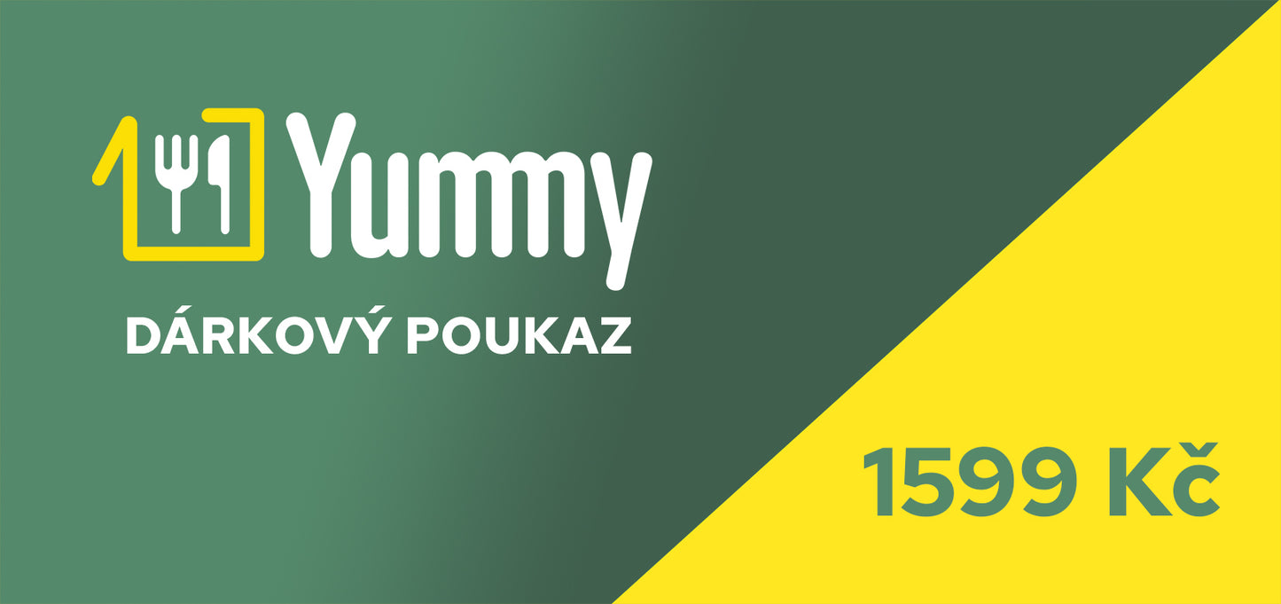 Yummy dárkový poukaz