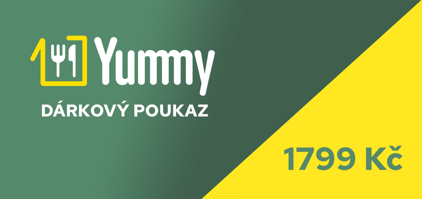 Yummy dárkový poukaz